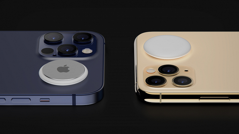 iPhone 12 Pro, iPhone 11 Pro и метка AirTag на одном изображении за считанные минуты до анонса
