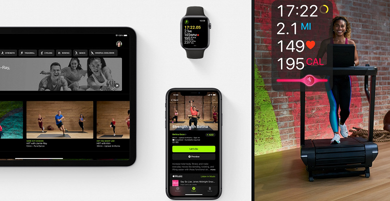 Apple Fitness+ — для тех, кто любит тренироваться дома и делать это разнообразно