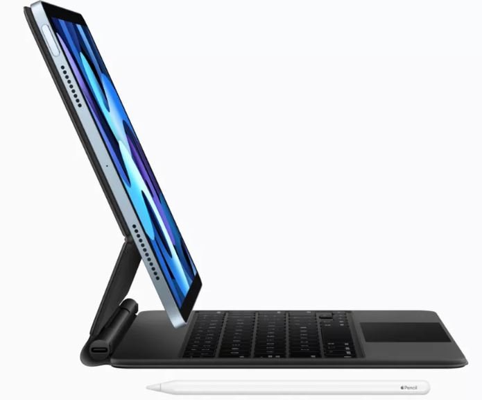 Представлен iPad Air 4 — c дизайном iPad Pro, портом USB-C, поддержкой быстрой зарядки и боковым сканером отпечатков