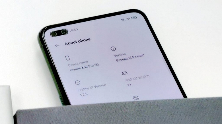 Пользователи Realme X50 Pro приобщились к Android 11