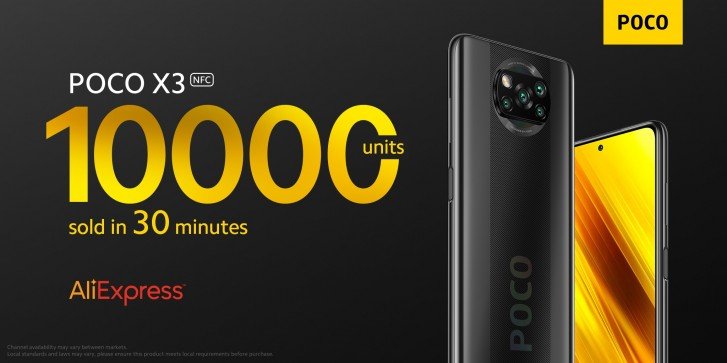 Очень интересный и доступный смартфон Poco X3 NFC сразу же стал популярным