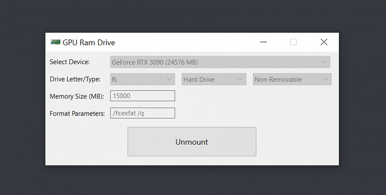 Владелец GeForce RTX 3090 установил Crysis 3 в память видеокарты, создав там раздел NTFS