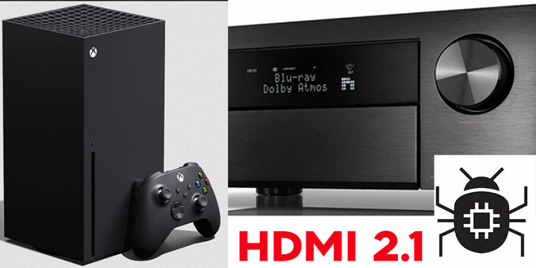 Ошибка в чипсете HDMI 2.1 может вызвать черный экран при подключении консоли Xbox Series X или компьютера с видеокартой Nvidia Ampere через AV-ресивер