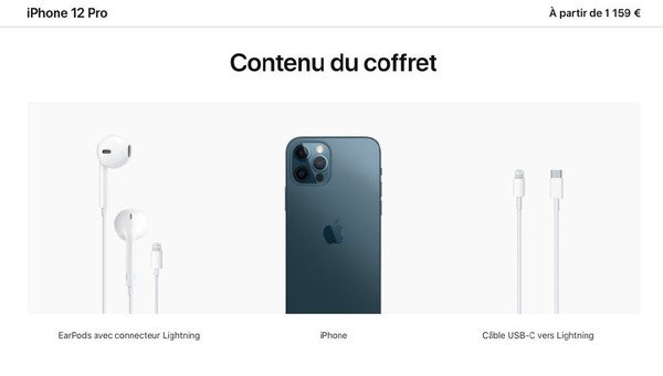 В Европе можно будет купить iPhone 12 с комплектными наушниками