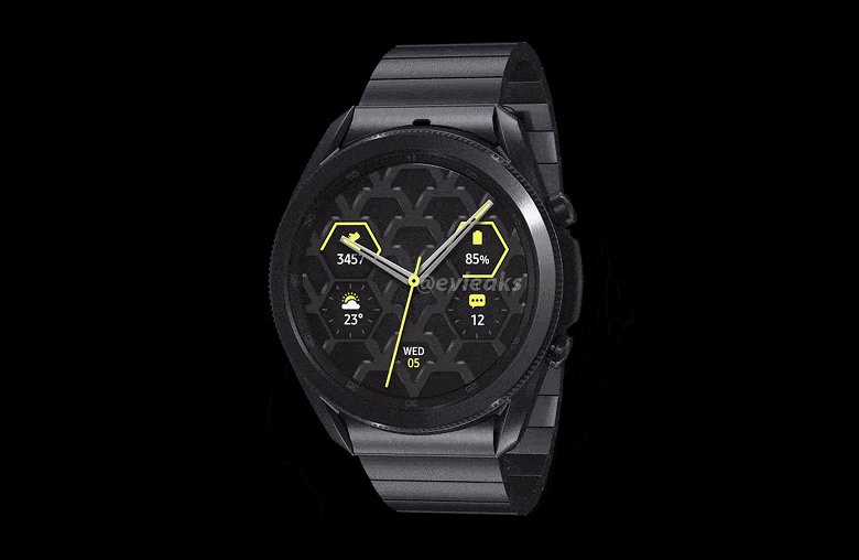 Новые часы Samsung Galaxy Watch3 Титан вышли в России