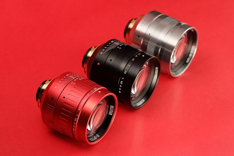 TTartisan отмечает год Быка выпуском ярко-красного объектива 50mm F0.95 