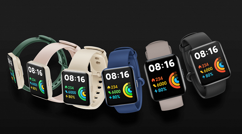 Большой экран, SpO2, GPS, 5 ATM и 10 дней без подзарядки. Умные часы Redmi Watch 2 Lite предложат по сниженной цене 3839 рублей первым покупателям