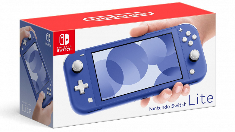 Ждали Nintendo Switch нового поколения? Вместо неё Nintendo представила Nintendo Switch Lite в новом, более тёмном, синем цвете