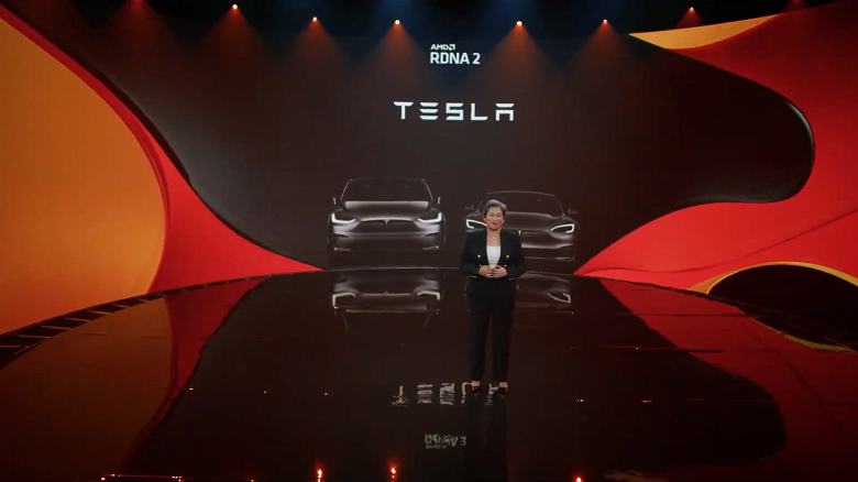 Автомобили Tesla получили графику AMD как у PlayStation 5 и Xbox Series X