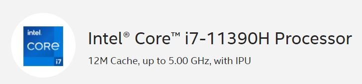 4 ядра и 5 ГГц при TDP 35 Вт за 426 долларов. У Intel появились новые процессоры Core i7-11390H и Core i5-11320H
