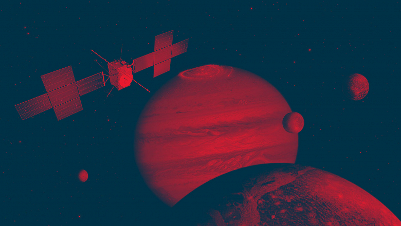 Европейский зонд JUICE сделал первые космические «селфи» на пути к Юпитеру