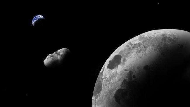 Околоземный астероид оказался фрагментом Луны