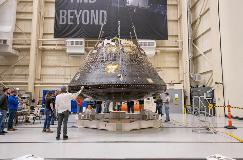 NASA начало серию тестов космического корабля Orion для миссии Artemis 2