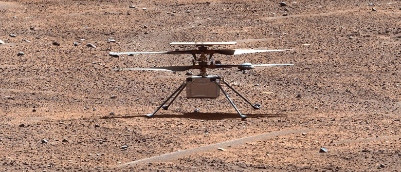 NASA показало все 72 полёта вертолёта Ingenuity на Марсе: видео