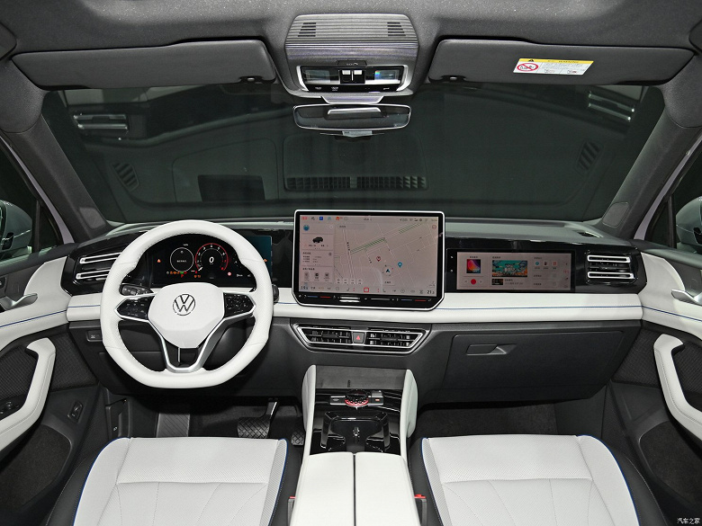 Посторонись, Monjaro. Представлен совершенно новый Volkswagen Tiguan L 2024, теперь у него три экрана на передней панели
