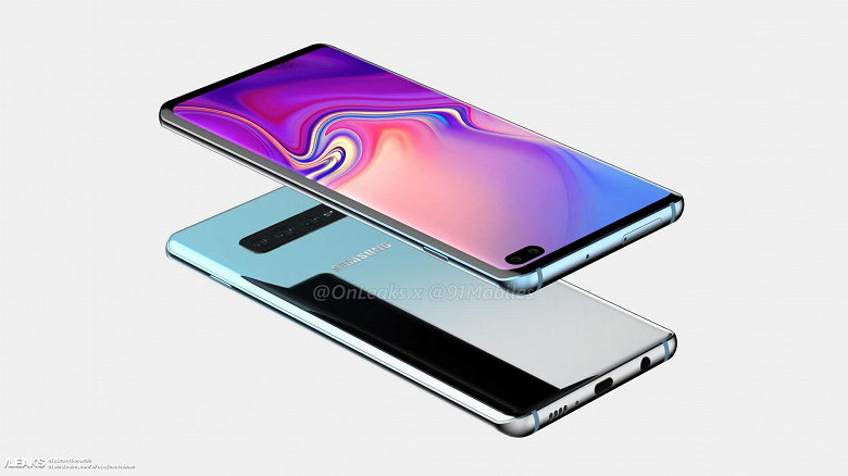 Флагманский смартфон Samsung Galaxy S10+ красуется на качественных изображениях