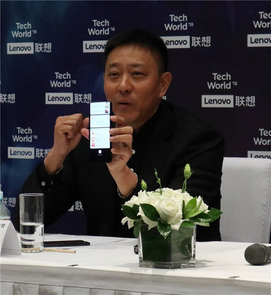 Вице-президент Lenovo показал смартфон-слайдер Lenovo Z5 Pro