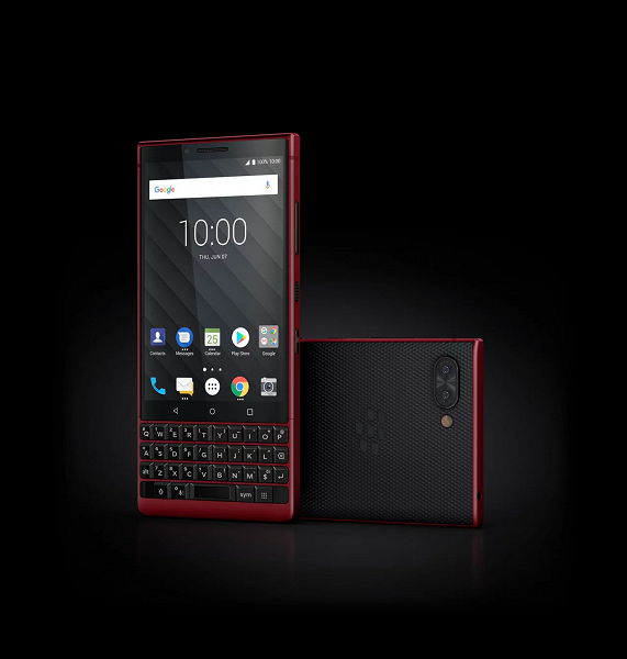Почти 800 евро за смартфон с маленьким экраном, SoC Snapdragon 660 и Android 8. Представлен BlackBerry KEY2 Red Edition