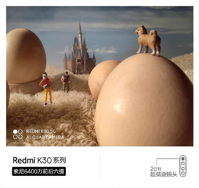 Xiaomi продемонстрировала впечатляющую макросъёмку на Redmi K30 за несколько дней до анонса