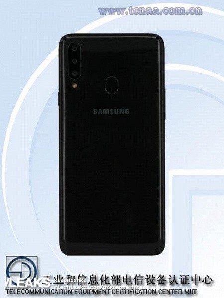 Samsung Galaxy A20s получил экран диагональю 6,49 дюйма и аккумулятор емкостью 4000 мА•ч.
