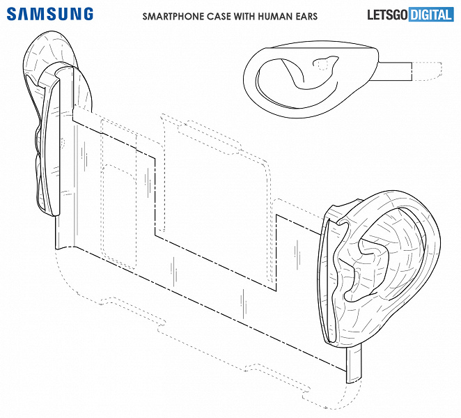 Samsung придумала жутковатый чехол для смартфонов