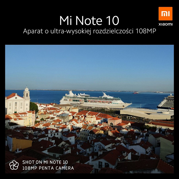 Круизный лайнер Vision of Seas попал в объектив Xiaomi Mi Note 10, который обзавелся датой начала продаж