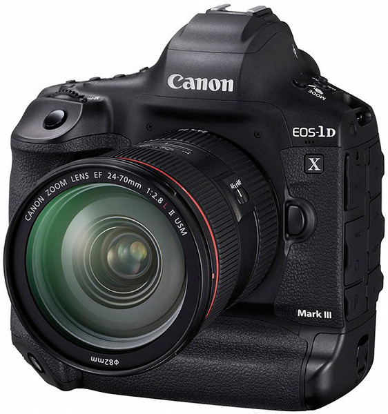 Камера Canon EOS-1D X Mark III может снимать видео с разрешением 5.5K в формате RAW