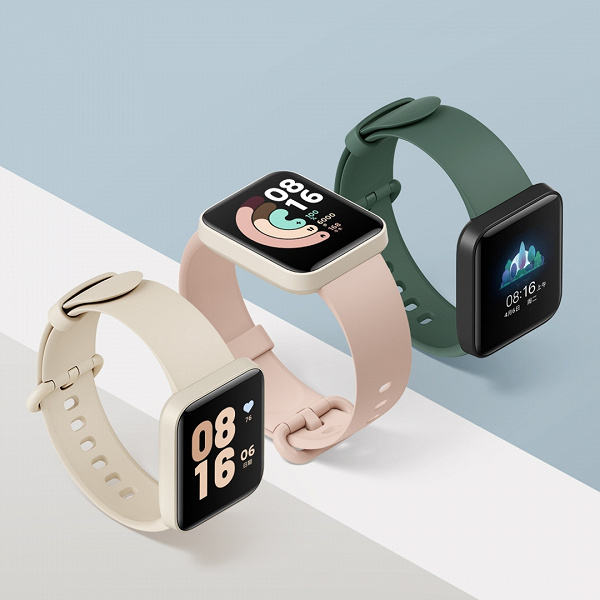 Представлены умные часы Redmi Watch с NFC, компактные и дешёвые