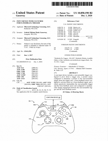 Microsoft «скопирует» одну из основных технологий контроллера PlayStation 5? Компания запатентовала технологию обратной тактильной связи