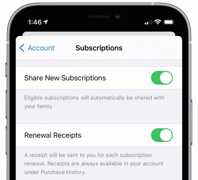 Apple добавила в «Семейный доступ» возможность делиться приложениями по подписке