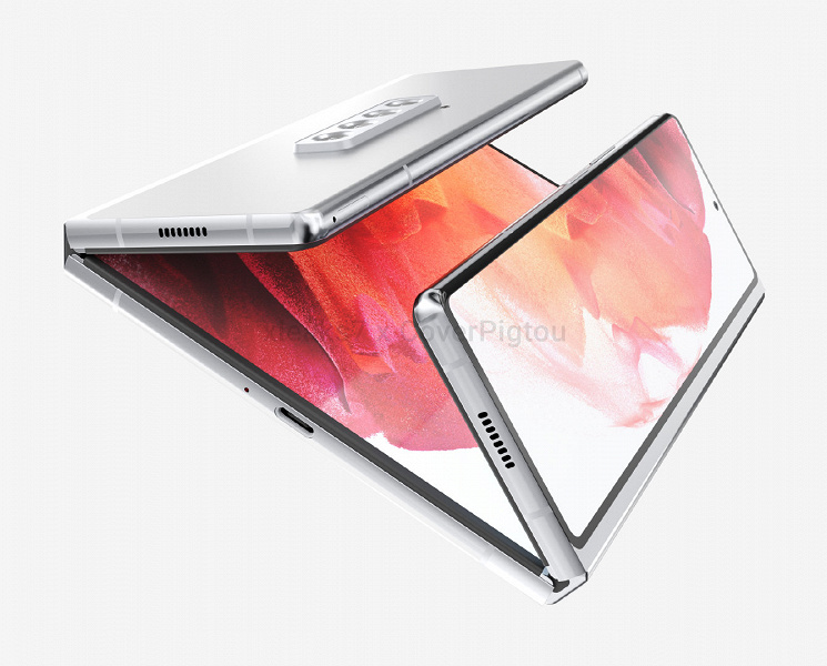 Эта модель придет на смену Galaxy Note. Samsung Galaxy Z Fold 3 позирует на неофициальных рендерах