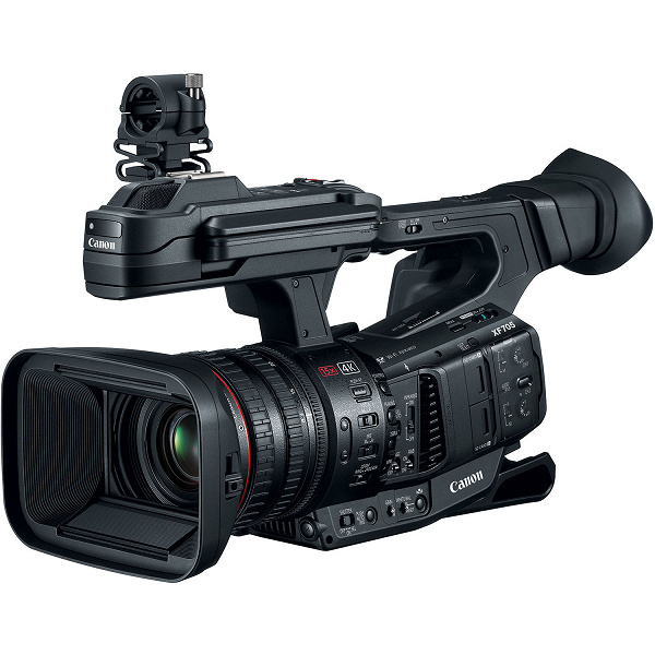 Обновление прошивки видеокамеры Canon XF705 расширяет возможности записи в XF-AVC и MP4