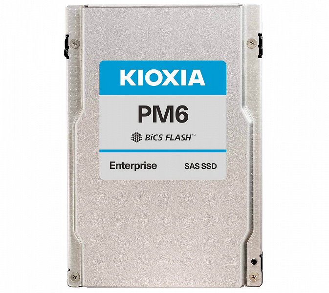 Kioxia выпускает первые в отрасли твердотельные накопители с интерфейсом SAS 24G 
