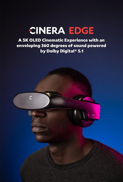 На выпуск видеогарнитуры Cinera Edge собрано более 1 млн долларов