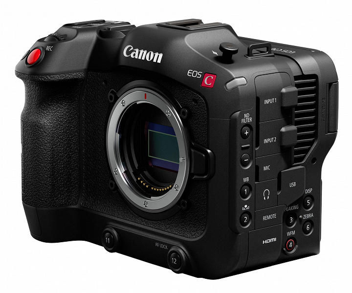 Представлена камера Canon EOS C70