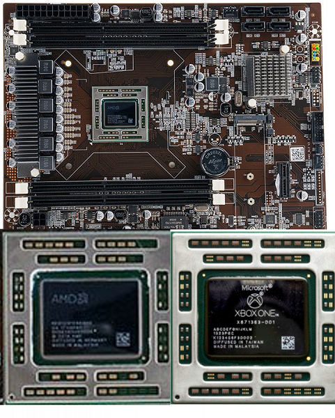 Собрать ПК на процессоре от консоли Xbox One — это реально. Системная плата с APU AMD A9-9820 продаётся в Китае