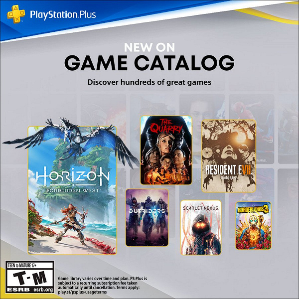 Почти свежий эксклюзив PlayStation теперь доступен по подписке. Horizon Forbidden West и множество других игр прописались в PS Plus