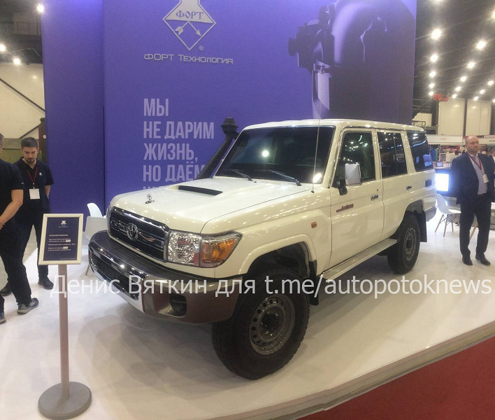 В России начали бронировать легендарный внедорожник Toyota Land Cruiser 70