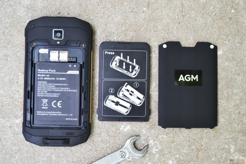 TomTop: Полный обзор AGM A8: брутальный монстрофон для безжалостного пользования