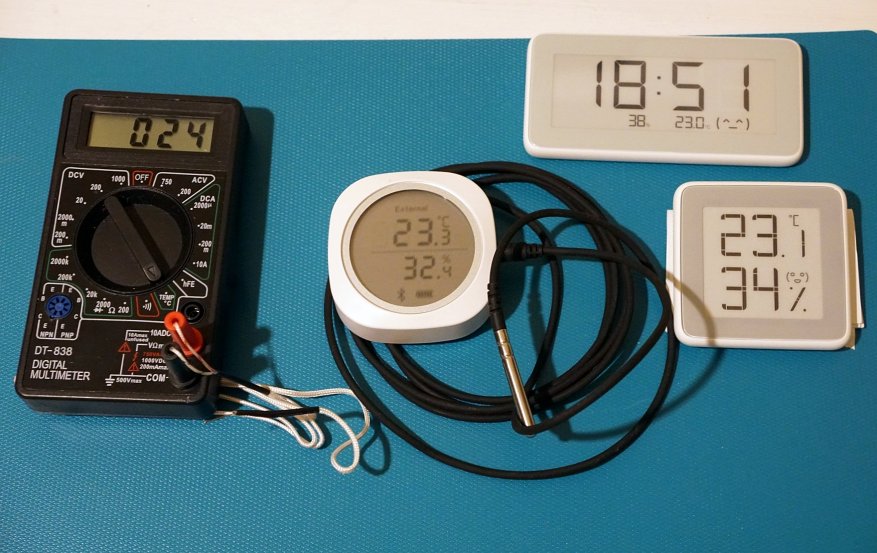 IBS-TH1 Plus ترمومتر لقياس درجة الحرارة مع جهاز استشعار عن بعد ووظيفة المسجل 22