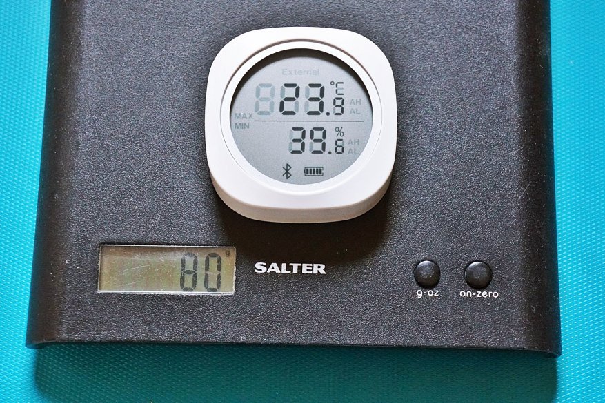 IBS-TH1 Plus ترمومتر لقياس درجة الحرارة مع جهاز استشعار عن بعد ووظيفة المسجل 14