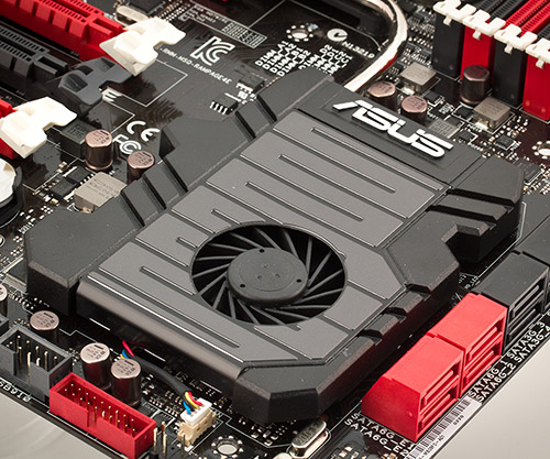 Охлаждение чипсета на плате ASUS Rampage IV Extreme