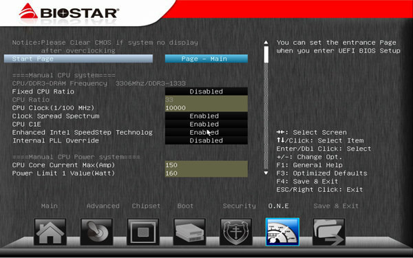 BIOS материнской платы Biostar Hi-Fi Z77X