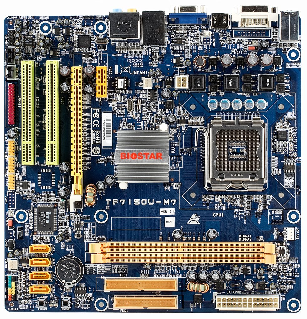 Biostar TF7150U-M7 - a Motherboard Based on NVIDIA GeForce 7150 