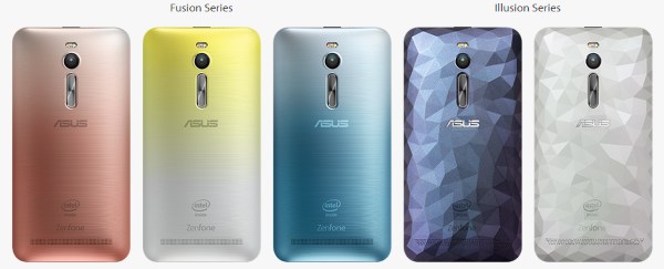 Дизайн смартфона Asus Zenfone 2 ZE551ML