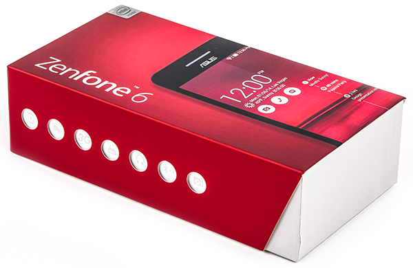 Упаковка смартфона Asus Zenfone 6