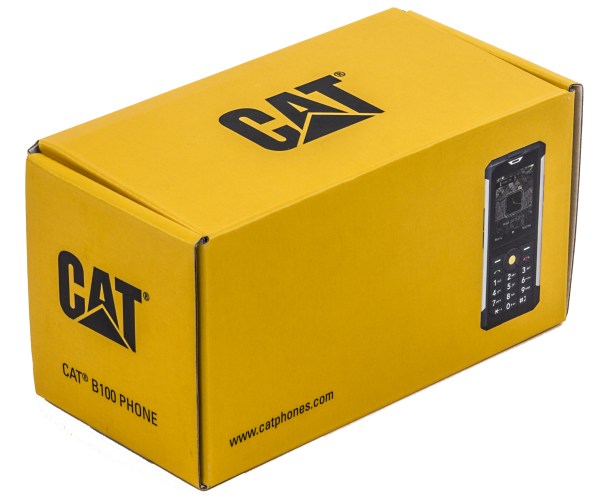 Коробка телефона Cat B100