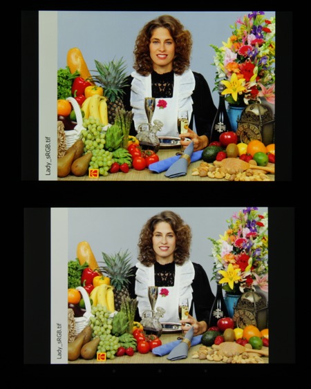 Обзор планшетофона Coolpad Halo. Тестирование дисплея