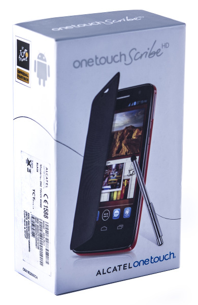 Упаковка Alcatel OneTouch Scribe HD 8008D