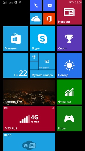 Windows Phone в BLU Win HD LTE